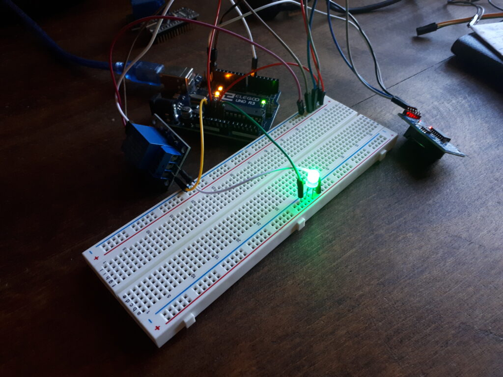prototype arduino relay rtc ds3231
